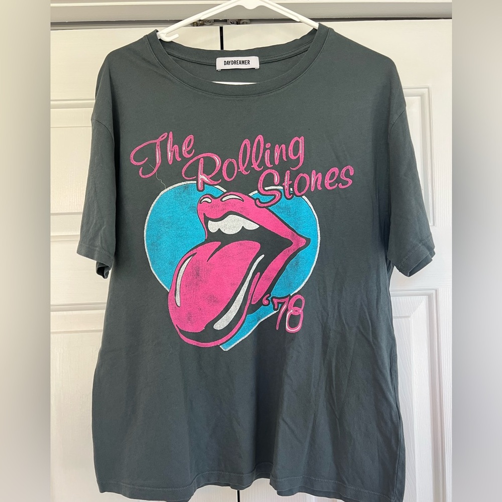 Daydreamer Rolling Stones 1978 Ticket Boyfriend Tee—Size M. NWOT.